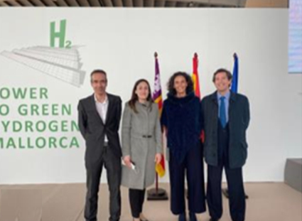 Inaugurada en la isla de Mallorca la primera planta industrial de hidrógeno renovable en España
