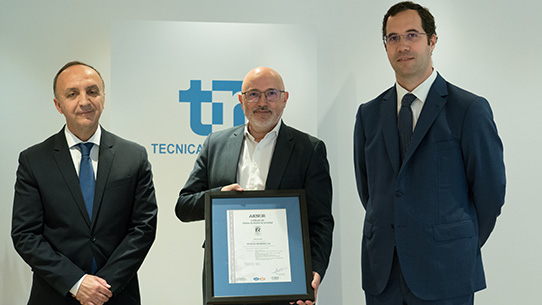 Técnicas Reunidas celebrates 25 years of quality certification with AENOR